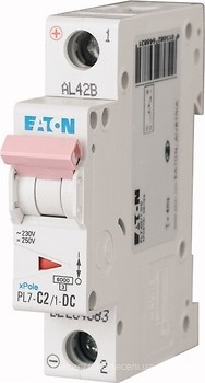 Фото Eaton PL7-C2/1-DC (264883)