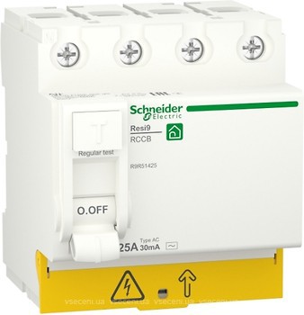 Фото Schneider Electric Resi 9 RCCB (R9R51425)