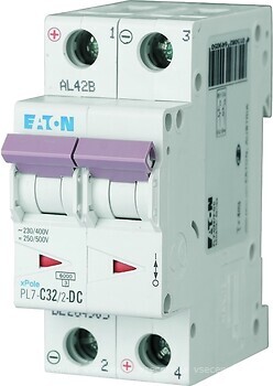Фото Eaton PL7-C32/2-DC (264905)