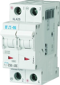 Фото Eaton PL7-C50/2-DC (264907)