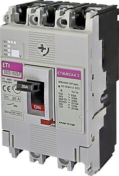 Фото ETI EB2S 160/3LF 20A 3p (004671802)