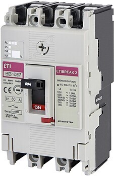 Фото ETI EB2S 160/3SF 80A 3p (004671834)