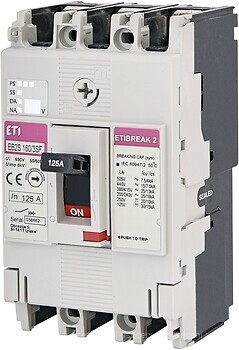 Фото ETI EB2S 160/3SF 125A 3p (004671836)