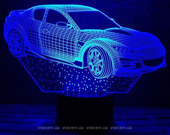 Фото 3D Toys Lamp Автомобіль 6