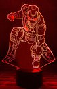 Фото 3D Toys Lamp Залізний чоловік 4