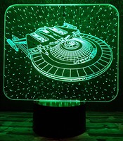 Фото 3D Toys Lamp Космический корабль 1