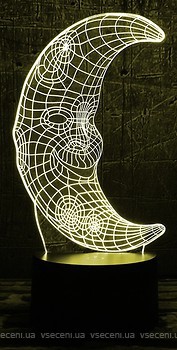 Фото 3D Toys Lamp Місяць