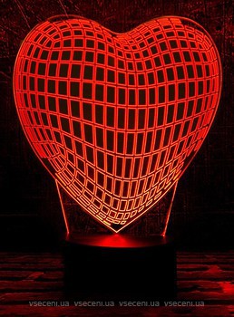 Фото 3D Toys Lamp Серце