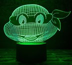 Фото 3D Toys Lamp Черепашка ніндзя 1