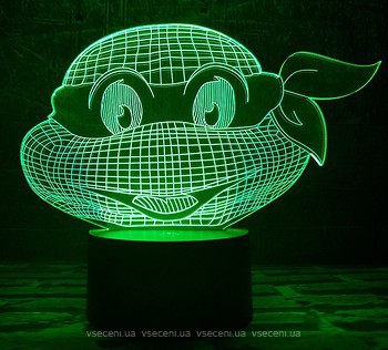 Фото 3D Toys Lamp Черепашка ніндзя 1