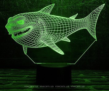 Фото 3D Toys Lamp Акула