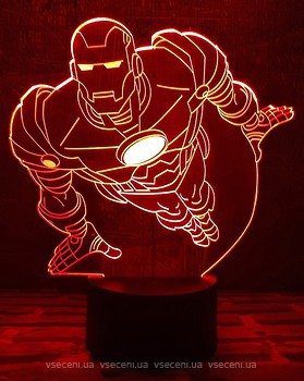 Фото 3D Toys Lamp Железный человек 2