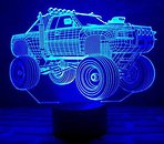 Фото 3D Toys Lamp Автомобіль 4