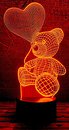 Фото 3D Toys Lamp Мишка з кулькою