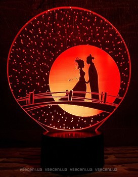 Фото 3D Toys Lamp Міст закоханих