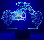 Фото 3D Toys Lamp Мотоцикл 3