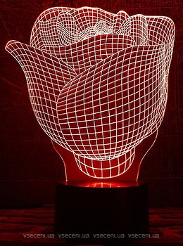 Фото 3D Toys Lamp Троянда