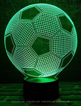Фото 3D Toys Lamp Футбольний м'яч