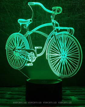 Фото 3D Toys Lamp Велосипед 3