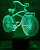 Фото 3D Toys Lamp Велосипед 3