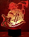 Фото 3D Toys Lamp Пожежник 1