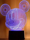 Фото 3D Toys Lamp Міккі Маус