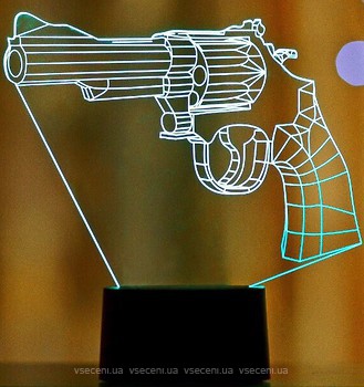 Фото 3D Toys Lamp Револьвер