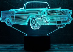 Фото 3D Toys Lamp Автомобиль 20