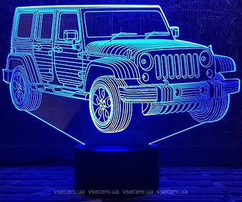 Фото 3D Toys Lamp Автомобиль 22