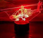 Фото 3D Toys Lamp Гелікоптер 3