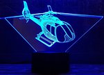 Фото 3D Toys Lamp Гелікоптер 4