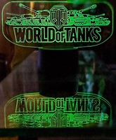 Фото 3D Toys Lamp World Of Tanks
