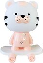 Фото Mega Zayka Тигр на Скейте Pink (MGZ-1408)