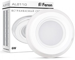 Фото Feron AL2110 6W White (01578)