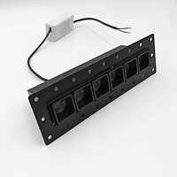Фото Skarlat RSL74146 6x2W BK 4000K