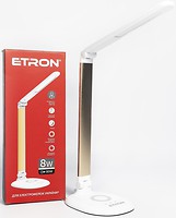 Фото Etron Desk Lamp Step 8W 3000-6000K White-Gold (1-EDL-402)