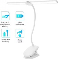 Фото VHG D18-2 Clip Rechargeable Table Lamp White