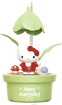 Фото Happy Hello Kitty Квітковий горщик Зелений (351E)