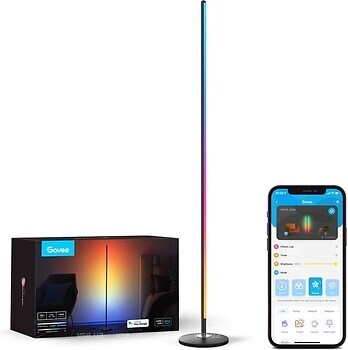 Фото Govee RGBICW Smart Corner Floor Lamp H6076