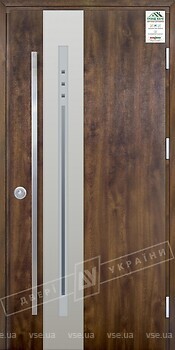 Фото Двері України Модель №4 Grand House 73 ручка труба (блок)