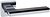 Фото System Ручка на розетке Larissa HA100RO11 CR-CR/AL6 хром/черные вставки