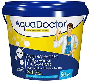 Фото AquaDoctor Дезинфектант 3 в 1 MC-T 50 кг