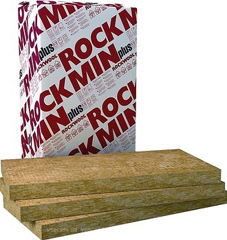 Фото Rockwool Rockmin Plus 31 1000x610x50 мм (10.98 м2) 18 шт