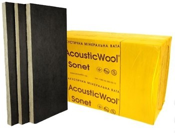 Фото Acoustic Traffic AcousticWool Sonet P 80 1000x600x50 мм (4.2 м2) 7 шт