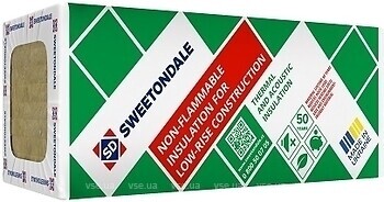Фото Sweetondale Ultrawool Sound 38 1200x600x100 мм (2.88 м2) 4 шт