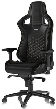 Фото Noblechairs Epic Black/Gold (NBL-PU-GOL-002/GAGC-038)