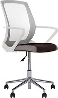 Фото Nowy Styl Fly Lux GTP white CHR64 сітка/тканина