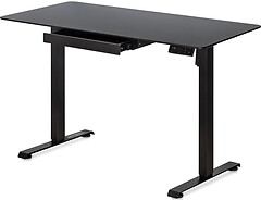 Фото Mealux PowerDesk Glass Black (EVO-201 Glass/Black)