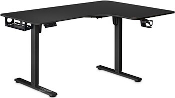 Фото Mealux Powerdesk Corner-L Black (EVO-281/Left B/B)