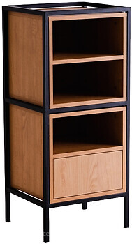 Фото CustomForm Skap з трьома полицями і скринькою 45x102x40